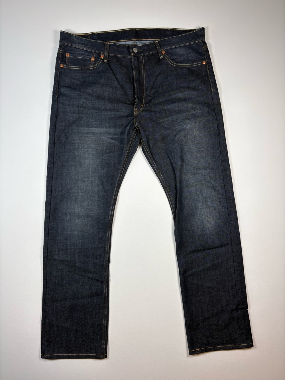 Levi's Men's Dark Indigo Slim Straight Jeans
